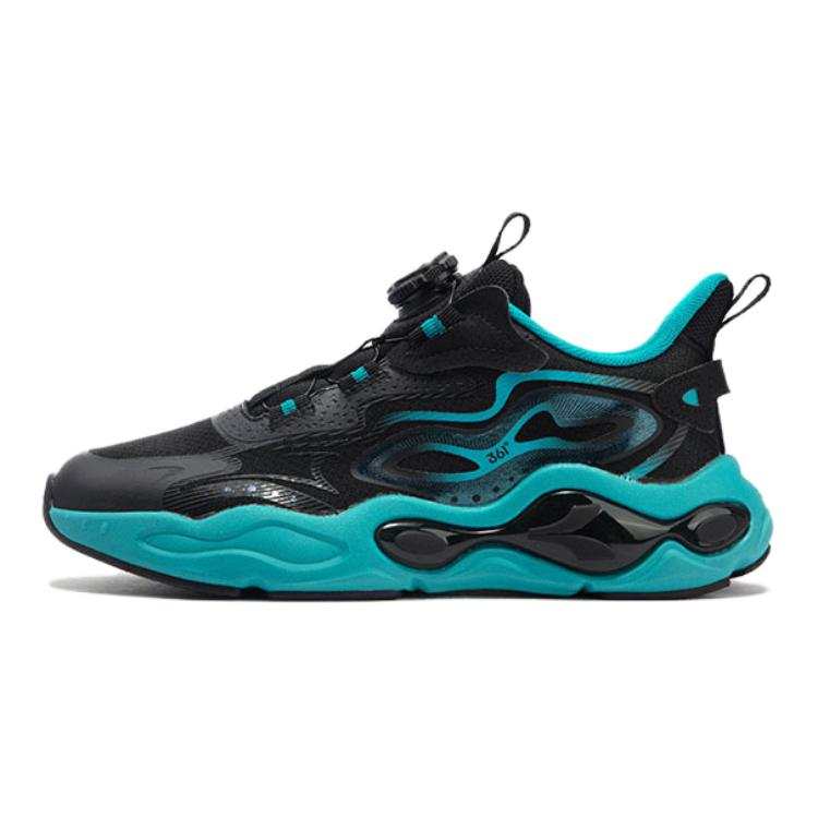 361°KIDS Low top Casual Shoes Black Cyan Unisex