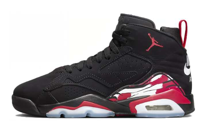 Jordan Jordan MVP Jumpman High top Basketball Shoes Black Red Unisex