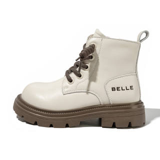 BELLE BABY Synthetic Leather Slip Resistant Abrasion Resistant Slip Resistant Abrasion Resistant Knee High Kids' Boots