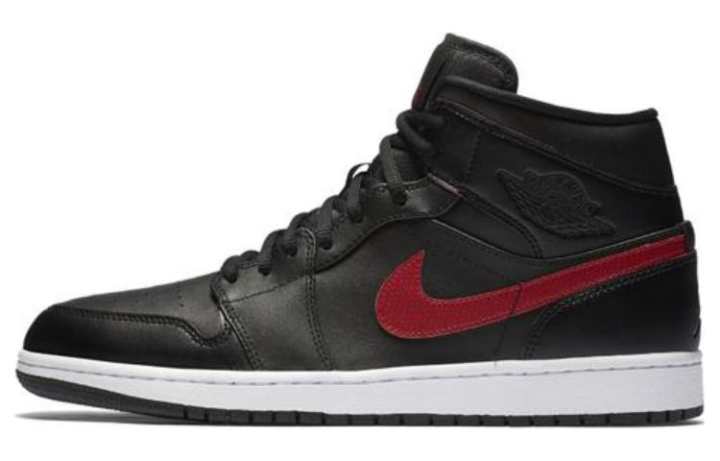 Jordan Jordan 1 Retro Mid GS Black Gym Red