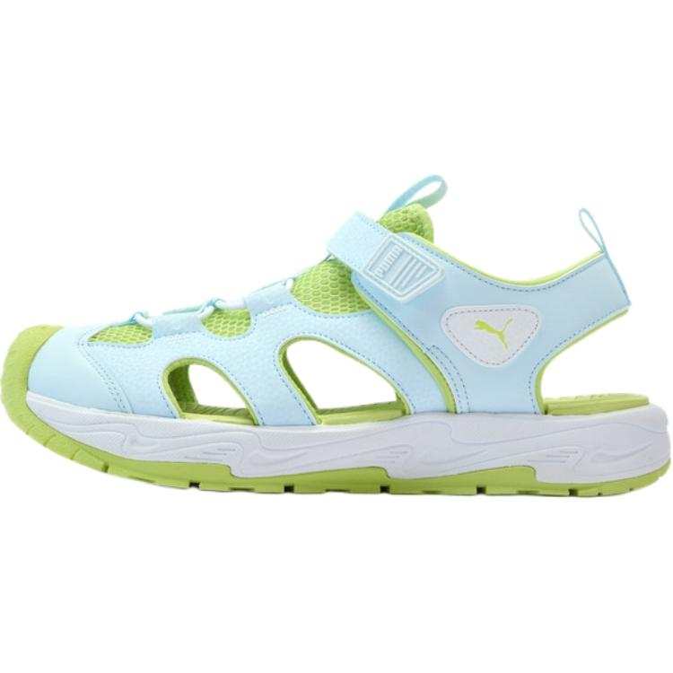 PUMA FUN RACER TERRA Breathable Low top Children's Sandals Aqua Blue Teenagers
