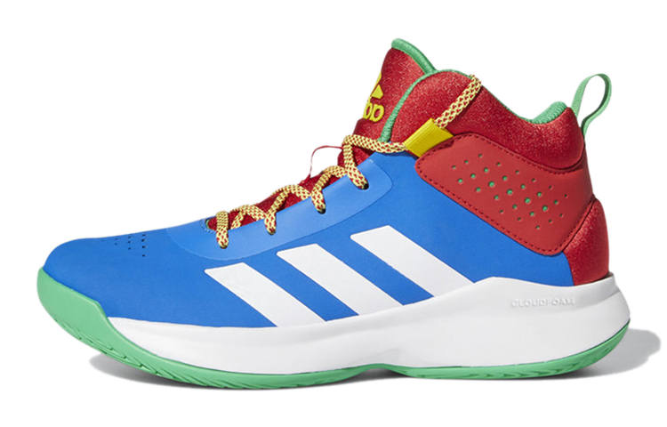 Adidas Adidas Cross Em Up 5 Abrasion Resistant Low top Children's Basketball Shoes Kids'