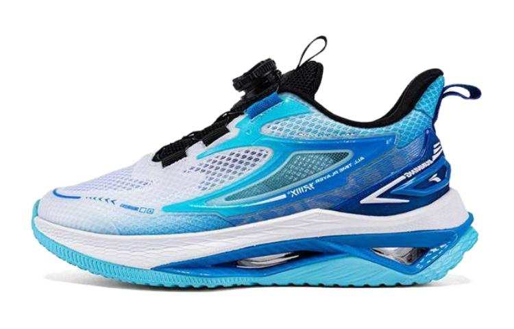 361°KIDS Versatile Slip Resistant Abrasion Resistant Low top Kids' Running Shoes Blue White Kids'