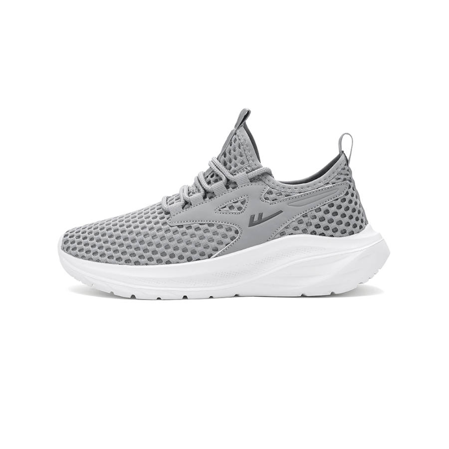 Warrior Synthetic Leather Anti Kick And Breathable Anti Kick And Breathable Low top Kids' Running Shoes Gray Kids'