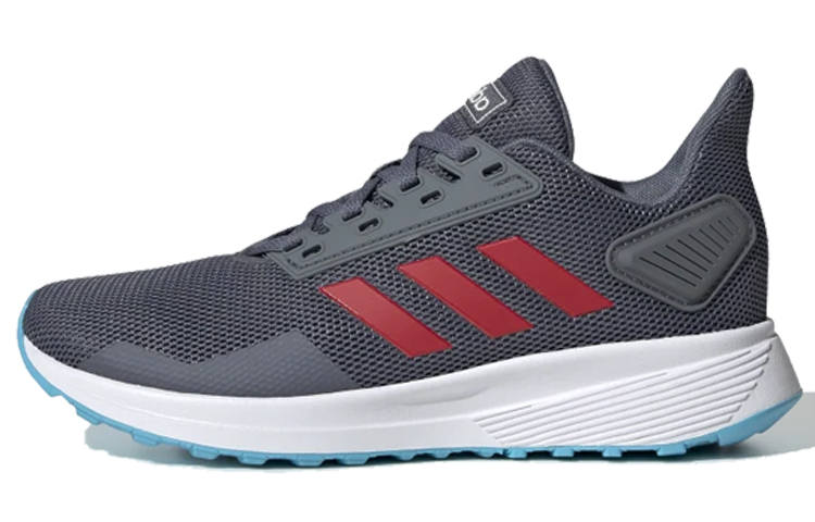 Adidas Adidas Cushioning Low top Kids' Running Shoes Dark Gray Red Teenagers
