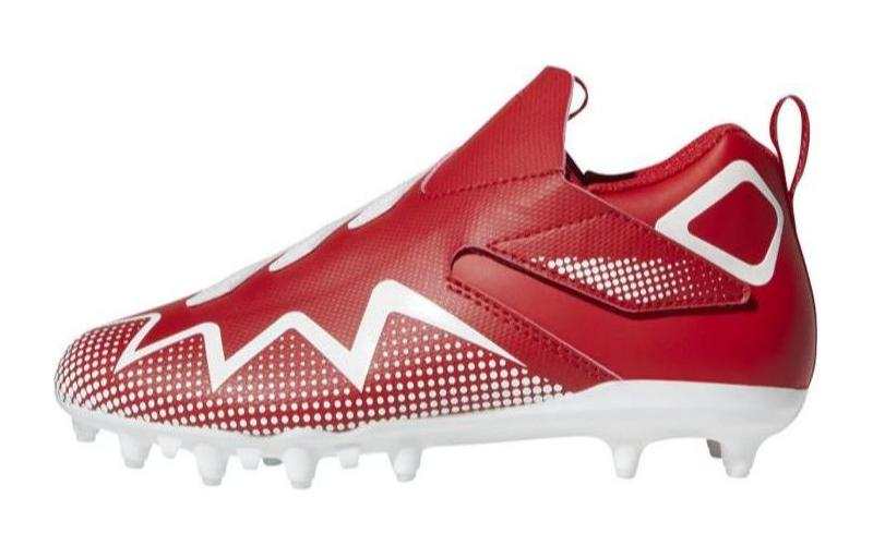 Adidas Adidas Freak Abrasion Resistant Breathable Low top Soccer Shoes Red White Kids'