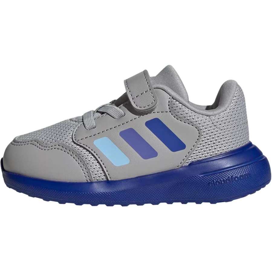 Adidas Adidas Tensaur Run 3.0 Slip Resistant Abrasion Resistant Low top Toddler Shoes Gray Blue Infant And Toddler