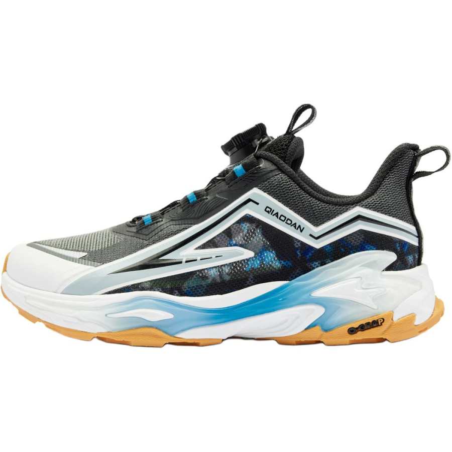 QIAODAN Low top Running Shoes Black/Moon Ring Blue