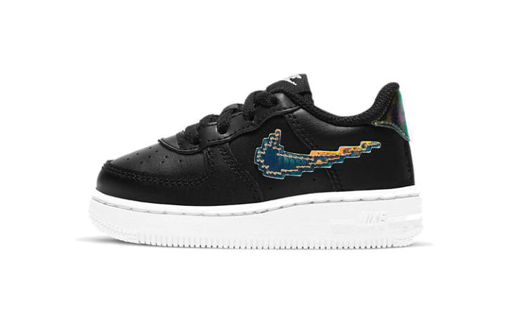 Nike Nike Air Force 1 Non slip Lightweight Low top Toddler Shoes Black Infant And Toddler