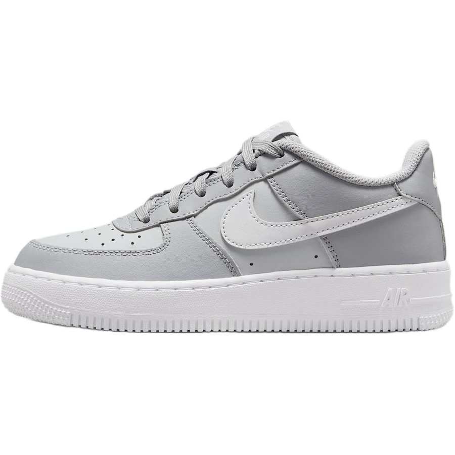 Nike Nike Air Force 1 Low top Skateboard Shoes Gray/White Unisex
