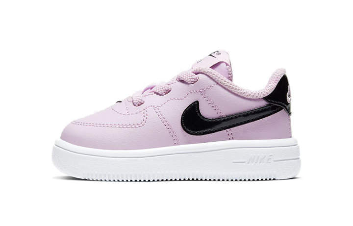 Nike Nike Air Force 1 18 Low top Skateboard Shoes Ice Light Purple Infant And Toddler