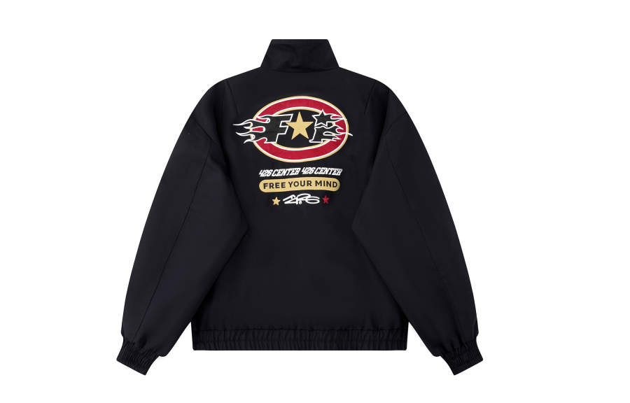 F426 F426 Jackets Unisex Stand Collar Moderate Pilot