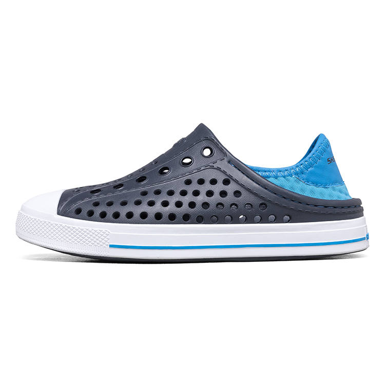 Skechers Breathable Low top Children's Sandals Blue Black Teenagers
