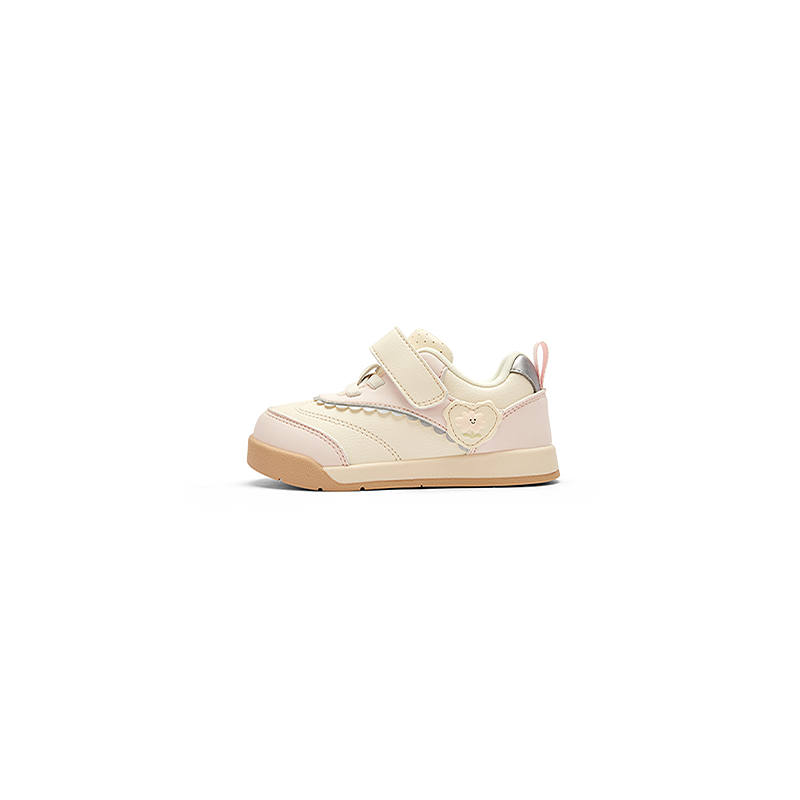 BALABALA Synthetic Leather Low top Toddler Shoes Dream Pink Infant And Toddler