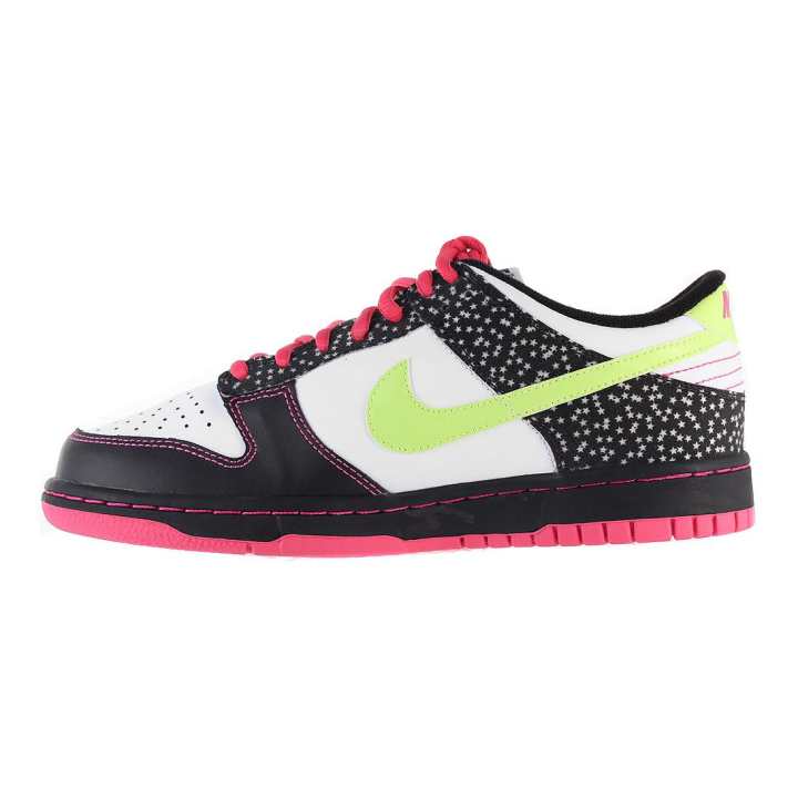 Nike Nike Dunk Low top Skateboard Shoes Black White Pink Unisex