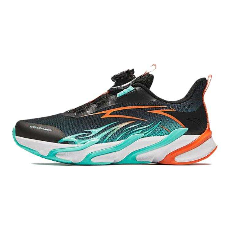 Antakids Chiyan Low top Running Shoes Black Green Orange Boys Teenagers