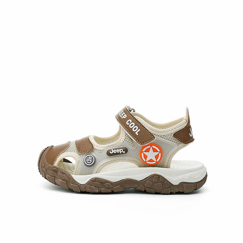 Jeep Children's Sandals Beige Brown Kids'