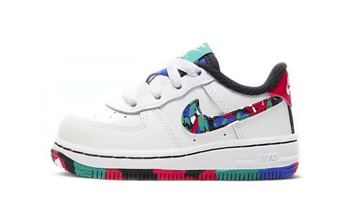 Nike Nike Air Force 1 Low Crayon White Multi TD