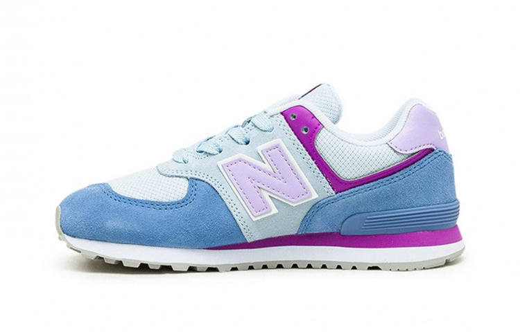 New Balance New Balance NB 574 Low top Kids' Running Shoes Blue Purple Children Aged 3 7 Years Old