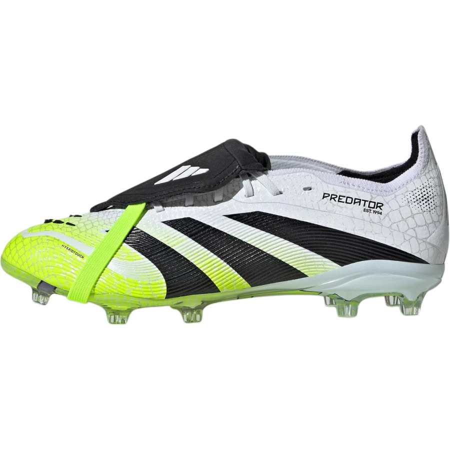 Adidas Adidas PREDATOR ELITE Abrasion Resistant Low top Kids' Soccer Shoes White Yellow