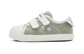 DAVE&BELLA Slip Resistant Abrasion Resistant Low top Kids Canvas Shoes Children Aged 3 7 Years Old