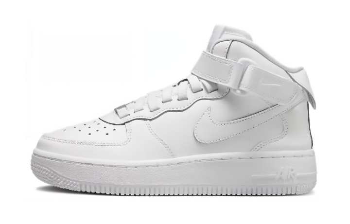 Nike Nike Air Force 1 Mid EasyOn SE GS 'Triple White'