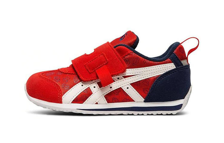 Asics Idaho Low top Kids' Running Shoes Red Blue Children Aged 3 7 Years Old