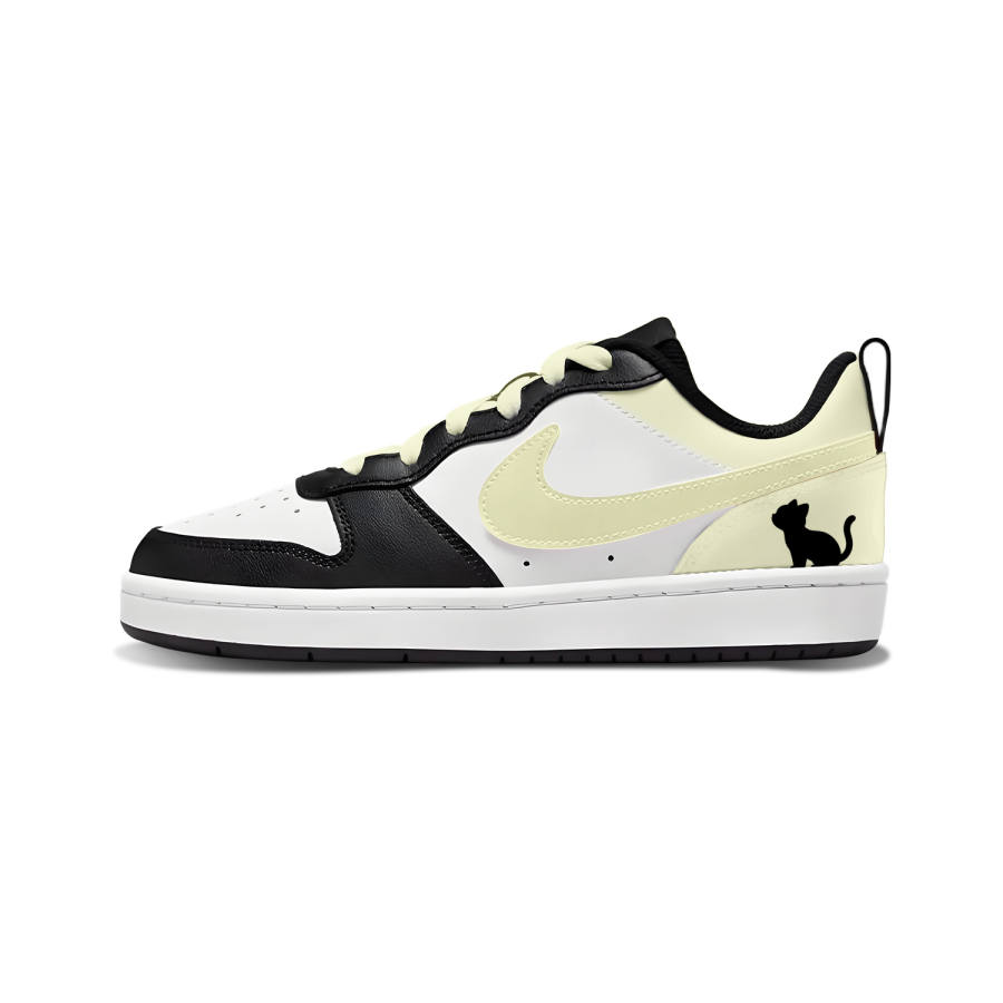 Nike Nike Court Borough Low 2 Leather Slip Resistant Cushioning Abrasion Resistant
