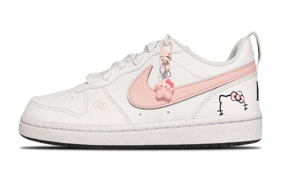 Nike Nike Court Borough Low top Kids' Skateboarding Shoes Pink Teenagers