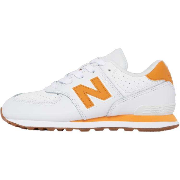New Balance New Balance NB 574 Anti Kick And Abrasion Resistant Low top Kids Lifestyle Shoes White Kids'