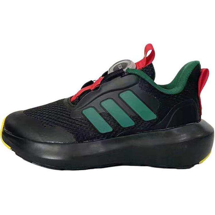 Adidas Adidas FORTARUN 3.0 Abrasion Resistant Low top Kids' Running Shoes Black Kids'
