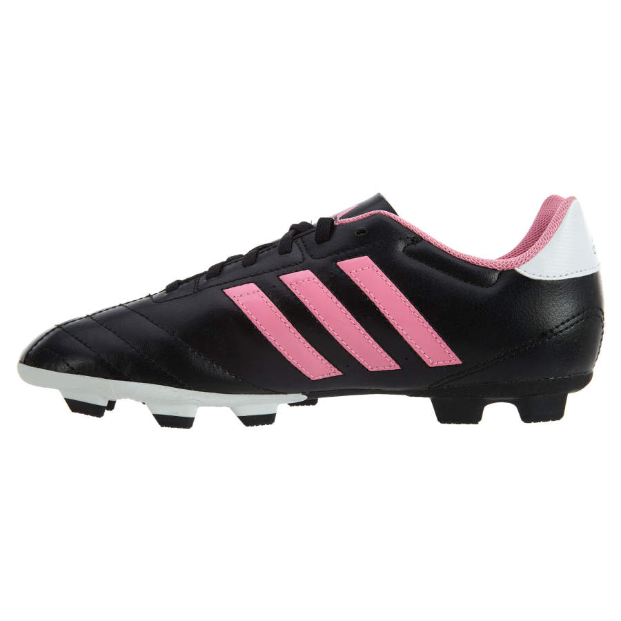 Adidas Adidas Slip Resistant Abrasion Resistant Low top Kids' Soccer Shoes Black Pink Kids'