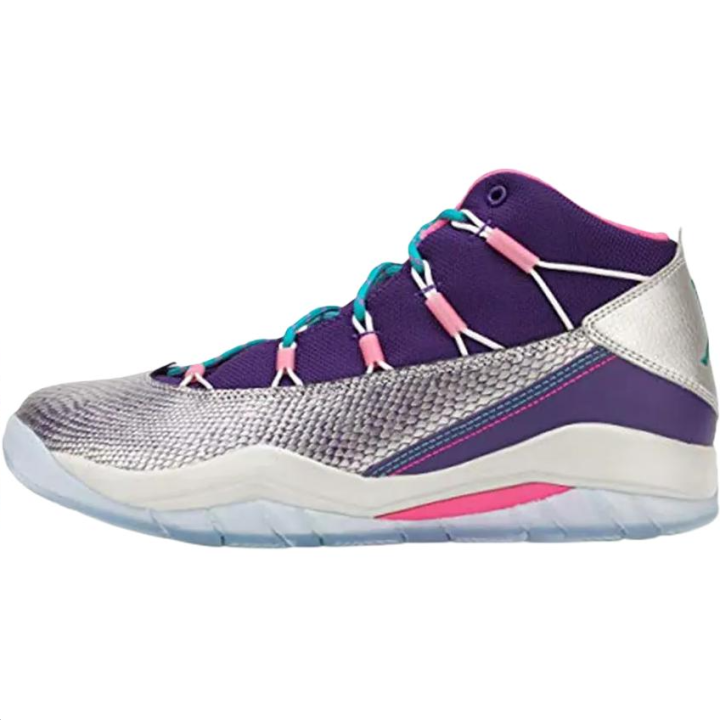 Jordan Jordan PRIME FLIGHT Mid top Basketball Shoes Purple Unisex