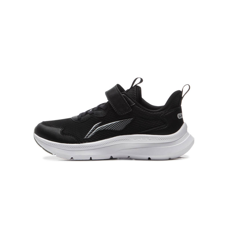 Li-Ning YOUNG Li Ning YOUNG Synthetic Leather Cushioning Rebound Low top Running Shoes Black Unisex