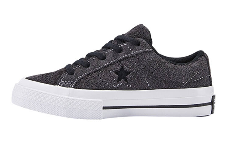 Converse Chuck Taylor All Star Low top Kids' Skateboarding Shoes Gray Black Children Aged 3 7 Years Old
