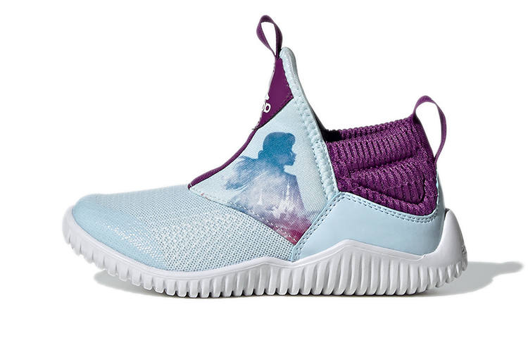 Adidas Disney x Adidas Rapida Zen Frozen C Abrasion Resistant Breathable Low top Kids' Running Shoes Blue