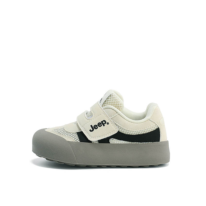 Jeep Slip Resistant Abrasion Resistant Low top Kids' Skateboarding Shoes White Kids'