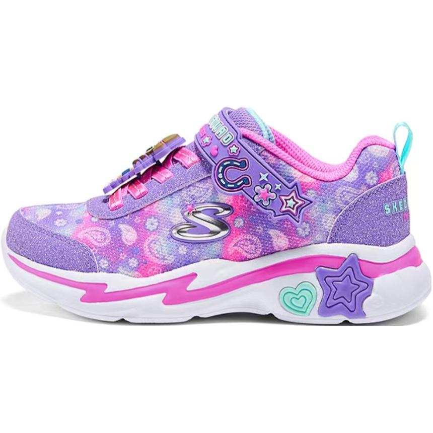 Skechers Kids Abrasion Resistant Low top Kids Lifestyle Shoes Purple Kids'
