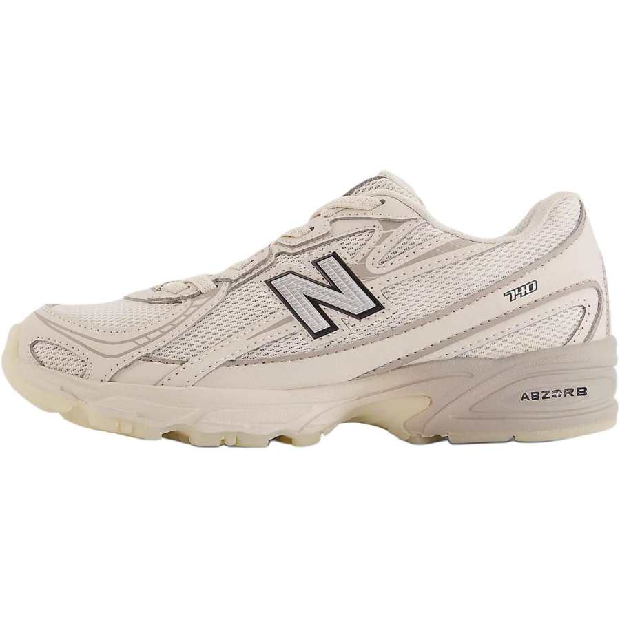 New Balance New Balance NB 740 Abrasion Resistant Cushioning Low top Kids Lifestyle Shoes Light Beige Kids'