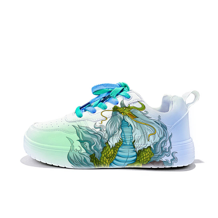 ZUOLENGCHAN Synthetic Leather Lightweight And Breathable Low top Skateboard Shoes Unisex