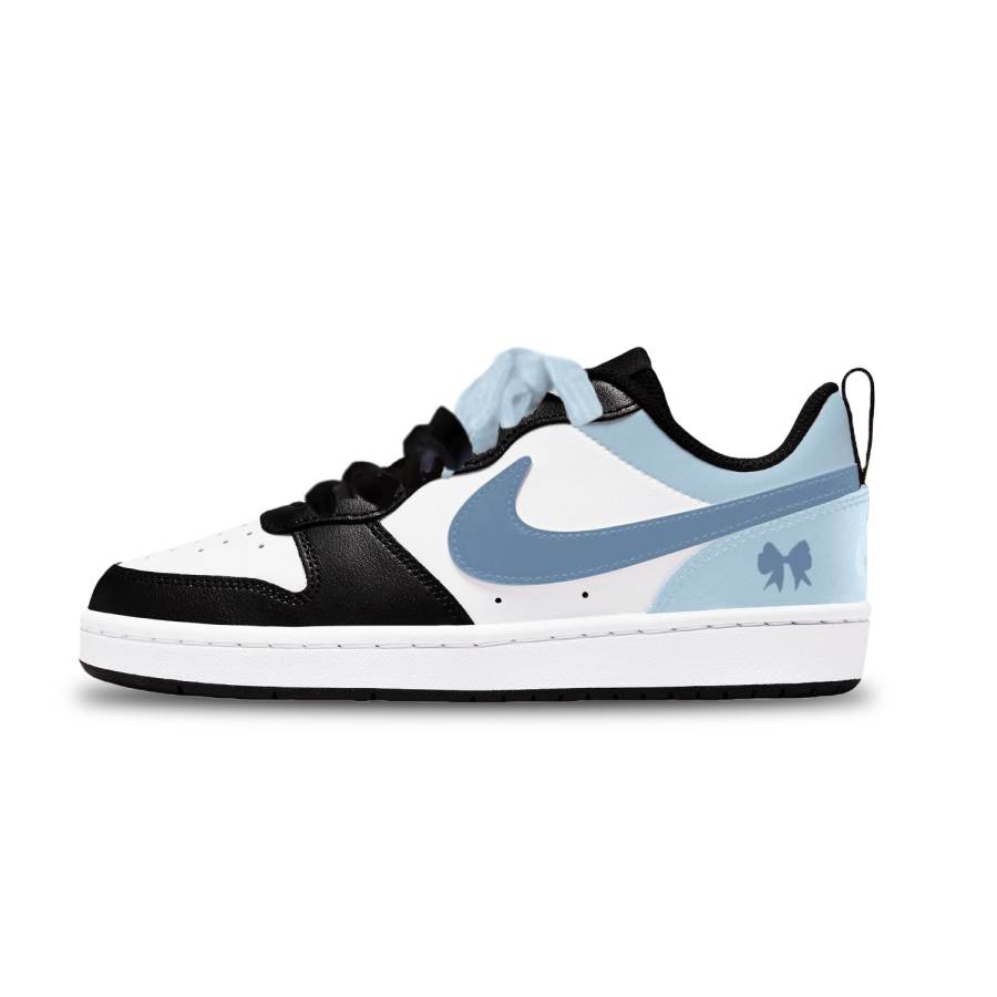 Nike Nike Court Borough Leather Abrasion Resistant Abrasion Resistant Low top Kids' Skateboarding Shoes Unisex