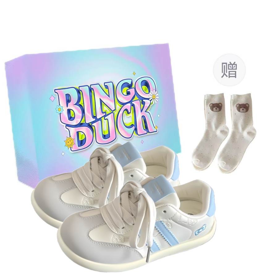 BINGO DUCK Slip Resistant Slip Resistant Low top Skateboard Shoes Women's