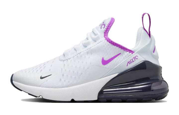 Nike Nike Air Max 270 GS 'White Fuchsia Dream'