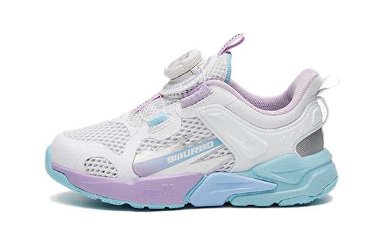 Antakids Slip Resistant Anti Kick Low top Kids' Running Shoes Light Pink Purple Children Aged 3 7 Years Old