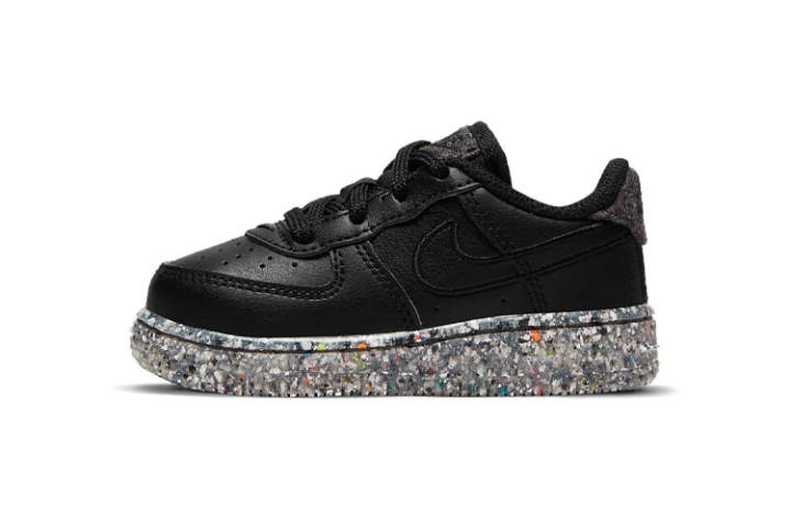 Nike Nike Air Force 1 Marble Low top Toddler Shoes Black Gray Infant And Toddler