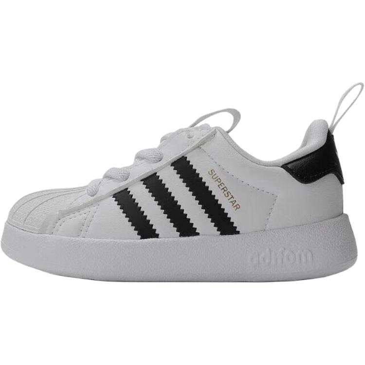 Adidas Originals AdiFOM Superstar Abrasion Resistant Low top Toddler Shoes White Infant And Toddler