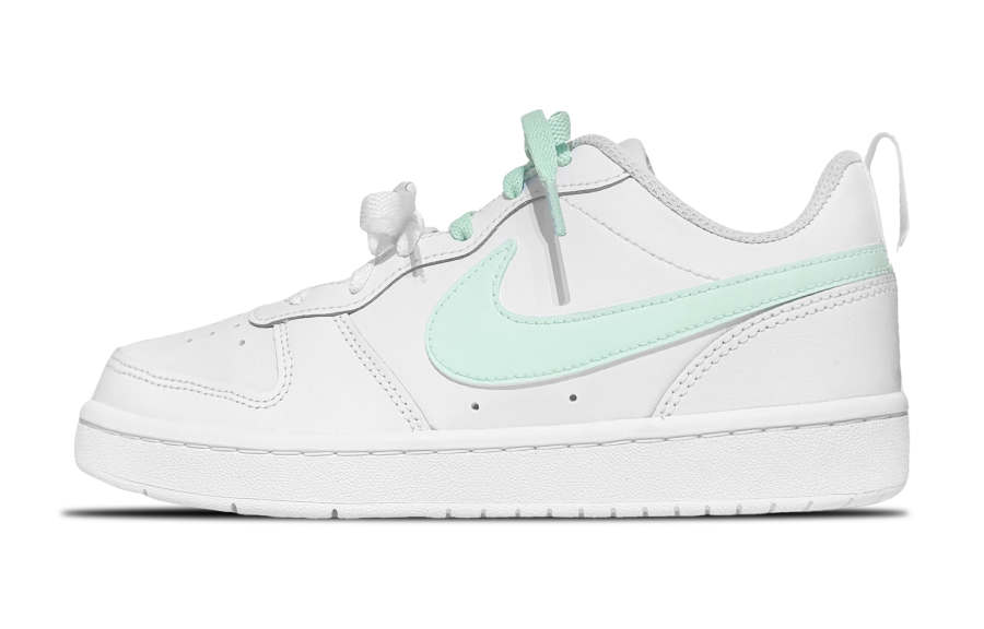 Nike Nike Court Borough Low 2 Low top Kids' Skateboarding Shoes Cyan Teenagers