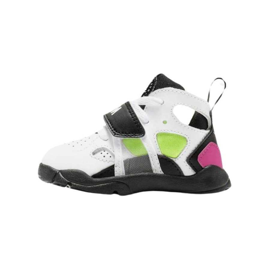 Nike Nike Trainer Huarache Comfortable Cushioning, Wear Resistant Low top Toddler Shoes White Black Infant And Toddler