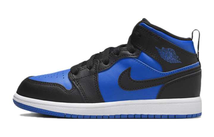 Jordan Jordan 1 Mid Black Royal Blue PS