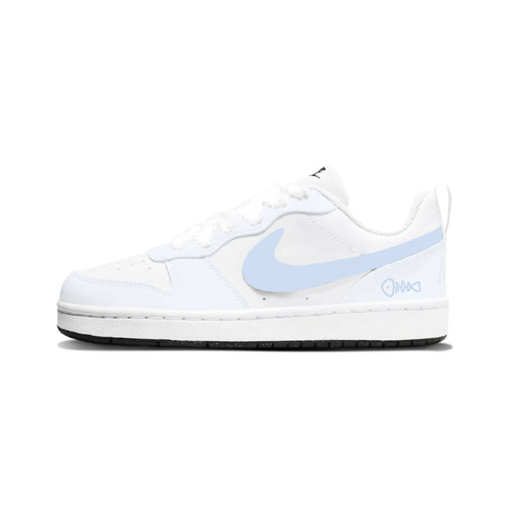 Nike Nike Court Borough Synthetic Leather Slip Resistant Cushioning Abrasion Resistant